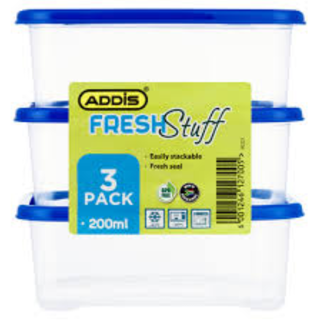 ADDIS FRESH STUFF 200ML SET OF 3